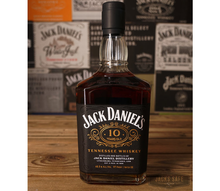 Jack Daniel's - 10 Years Old Tennessee Whiskey - 48,5% - USA - 750ml - -  Jack's Safe