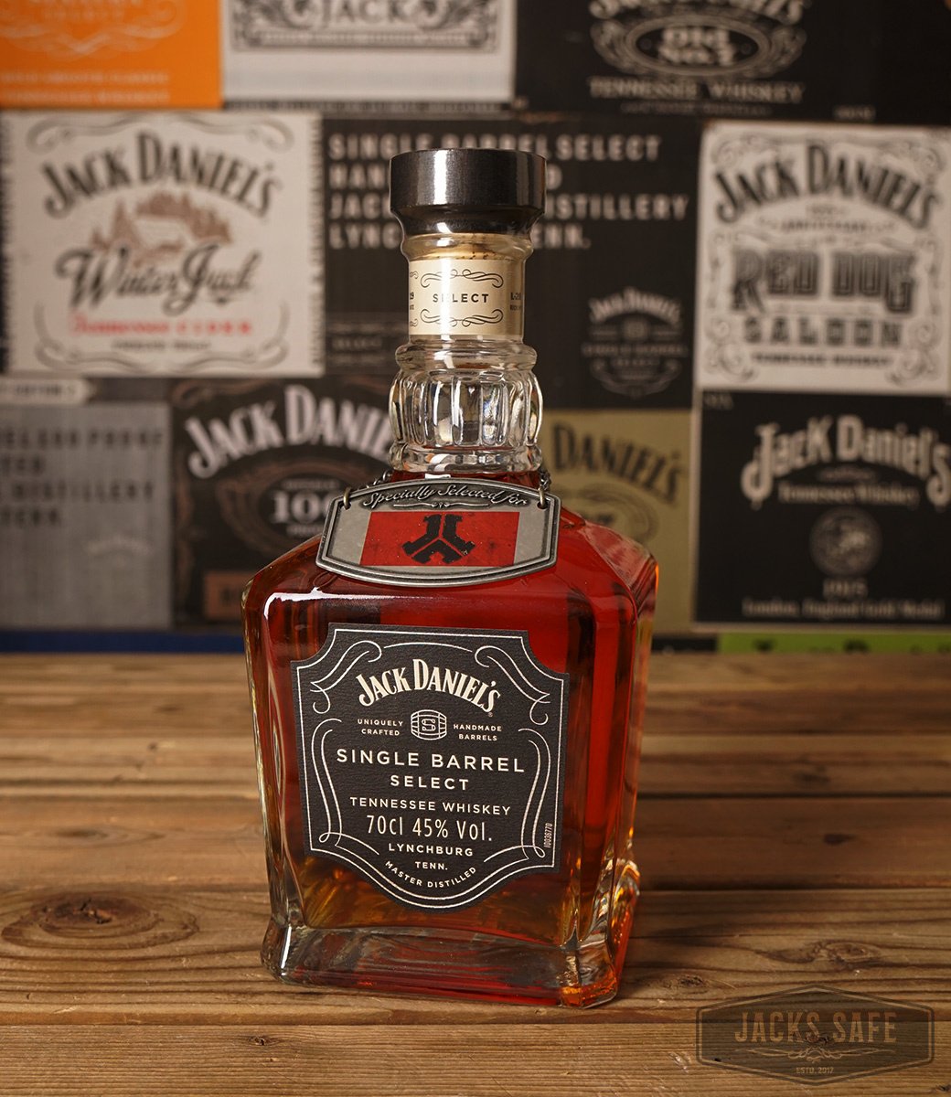 JACK DANIEL'S  - Single Barrel - Personal Collection - CUSTOM TAG WITH DEFQON LOGO - 4.24.19