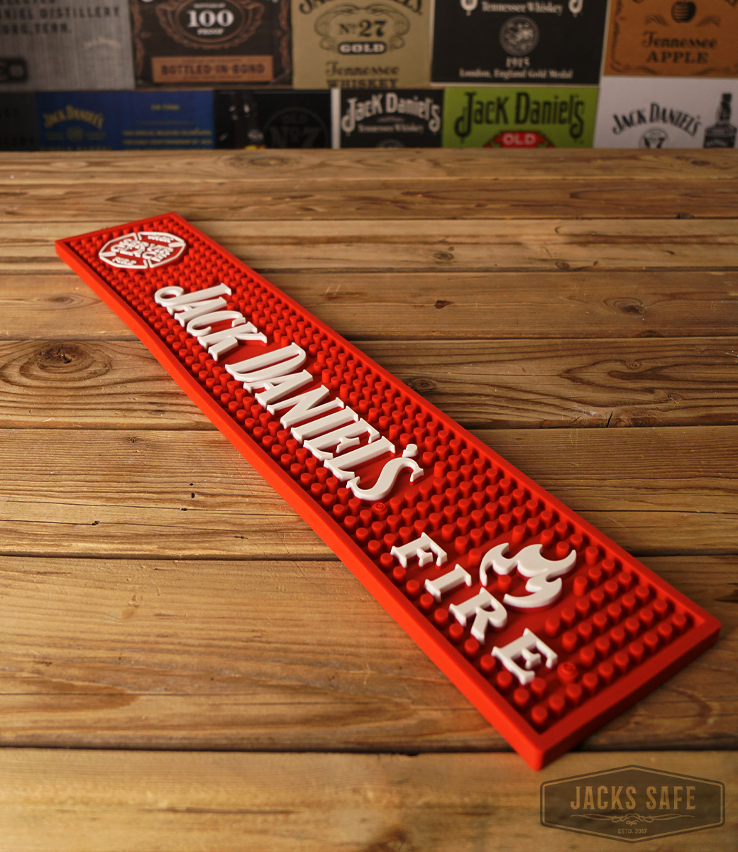 JACK DANIEL'S BARMAT FIRE SHOT LONG 50CM X 10CM ANTI DRIP A