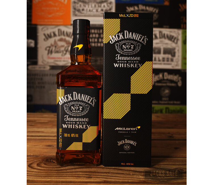 JACK DANIELS - McLXJD 2023 EDITION - BOXED - MCLAREN BOTTLE