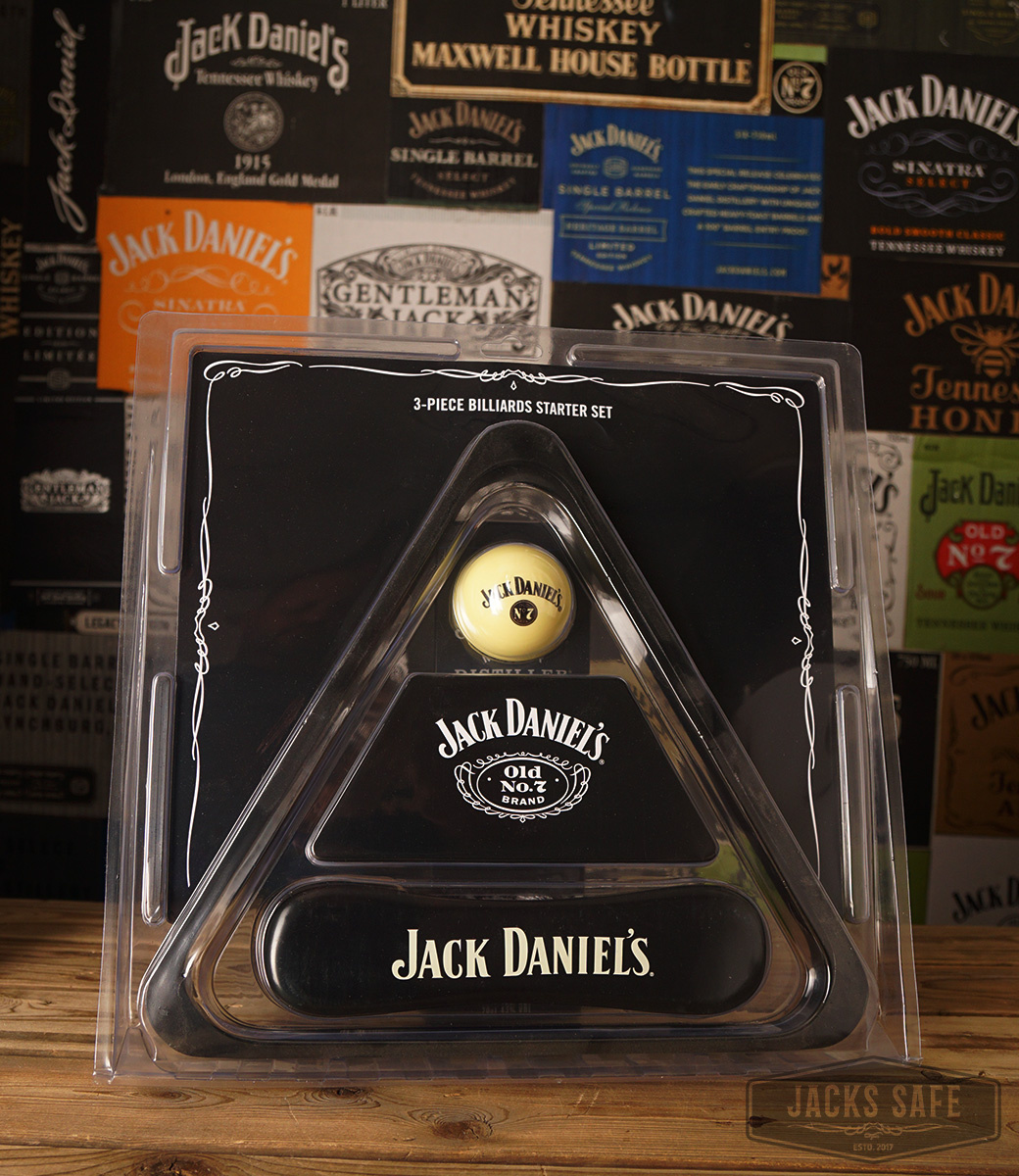 JACK DANIEL'S PROMO ITEMS BILLIARD STARTERS KIT 3 PIECE NEW