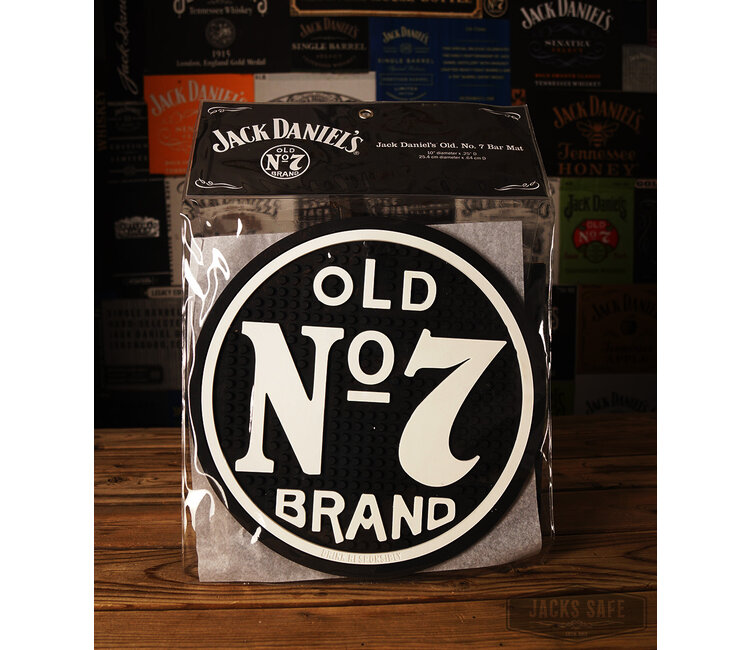 JACK DANIEL'S BARMAT OLD NR ROUND NEW Jack's Safe