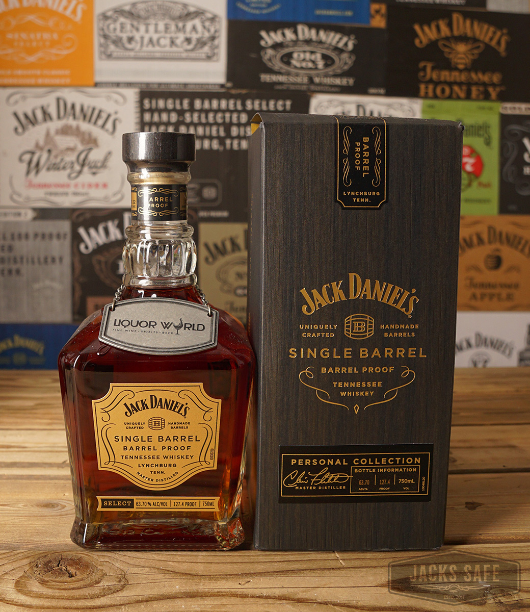 JACK DANIEL'S Single Barrel Barrel Proof Personal Collection Jack's Safe