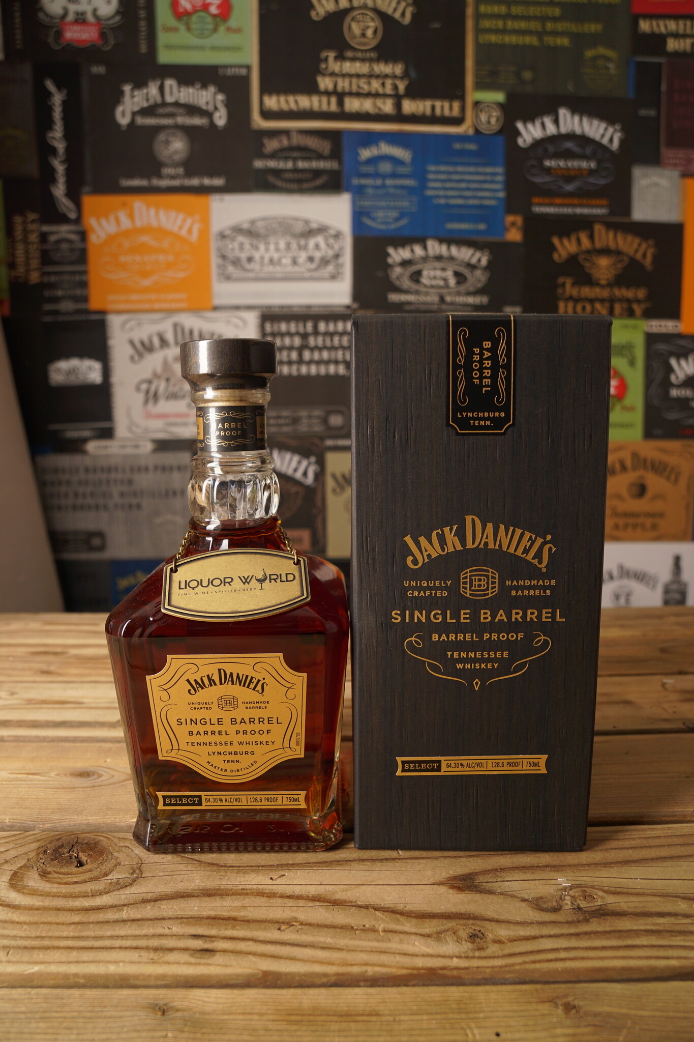 JACK DANIEL'S - Single Barrel - Barrel Proof - Personal Collection - LIQUOR WORLD - 64,3% - 9.17.2021