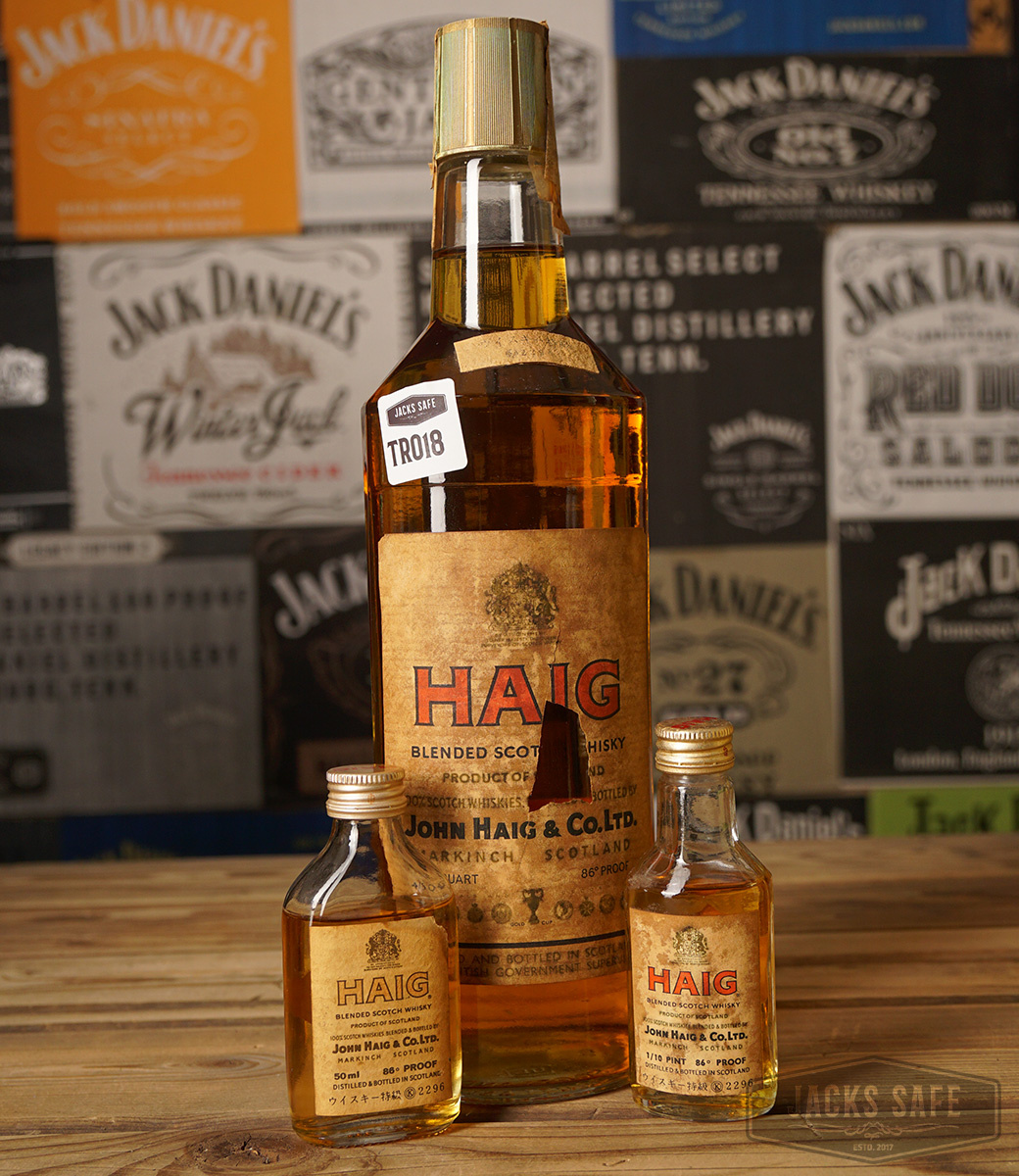 OTHER BRANDS - HAIG SET - 760ML AND 2 X 50ML - 43%
