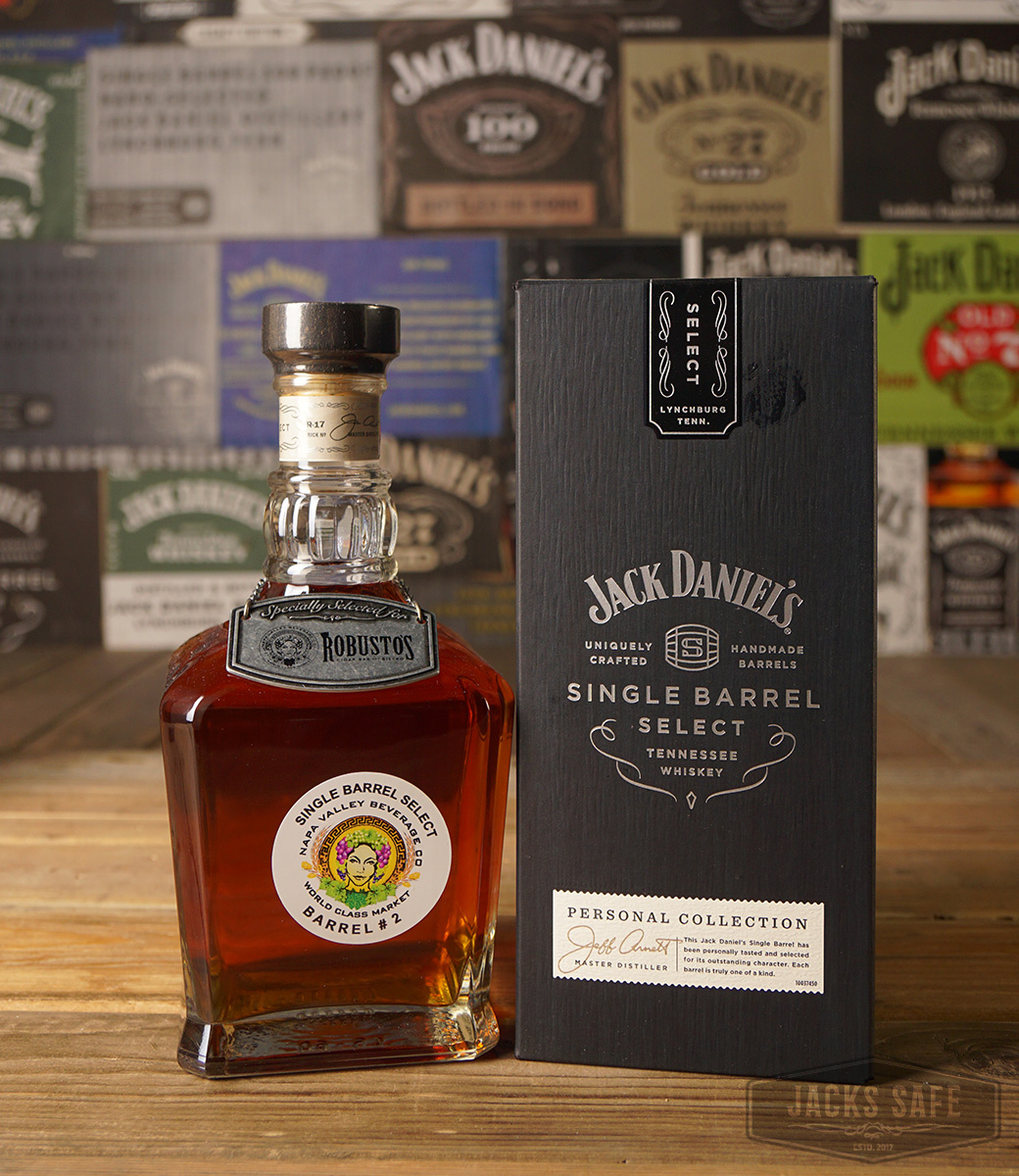Jack Daniels Single Barrel Barrel Select www.jacks-safe.com