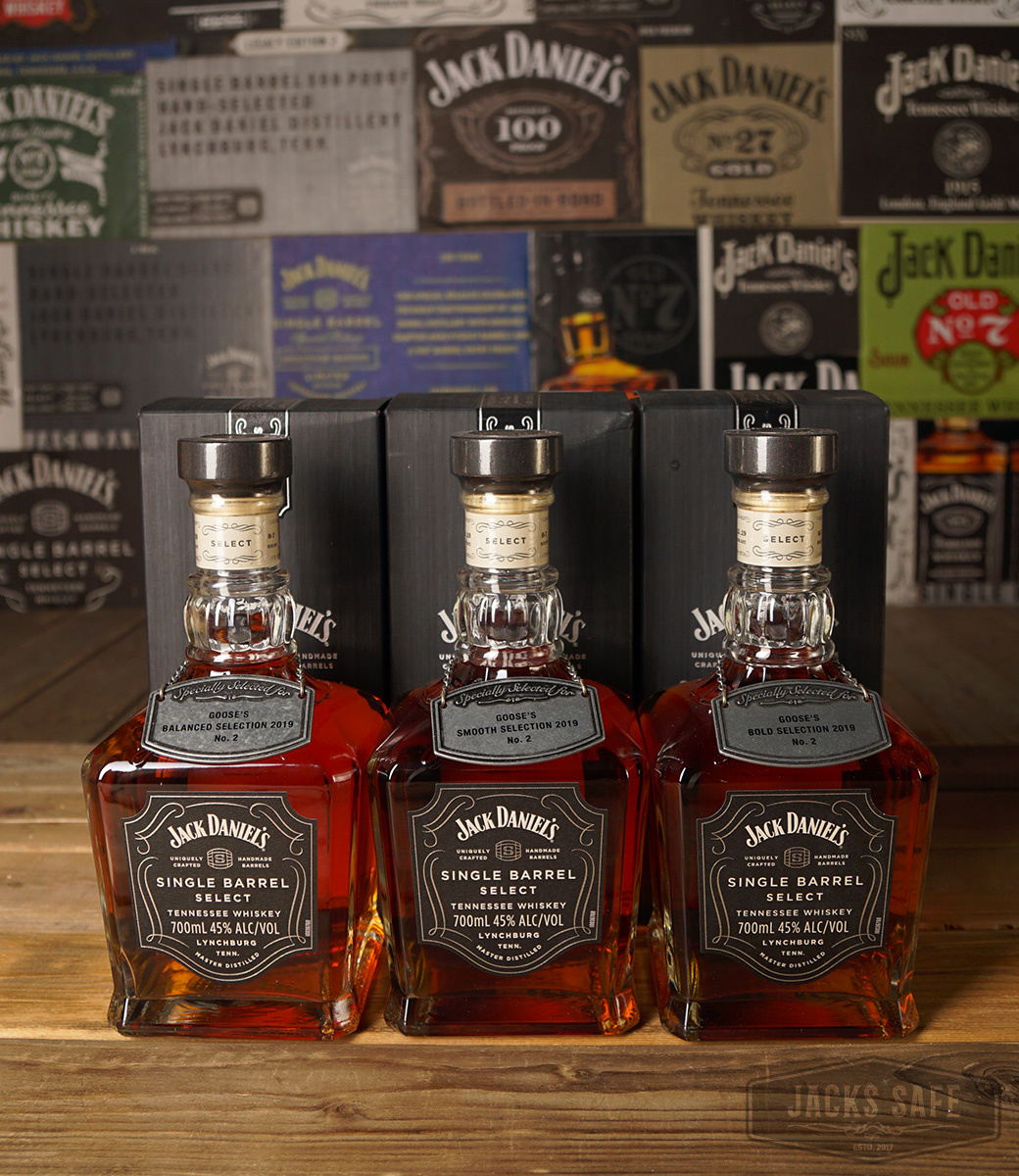 JACK DANIEL'S - SINGLE BARREL - GOOSE'S SELECTIONS 2019 - NR 1 AND NR 2 - COMPLETE - SEE DROPDOWN