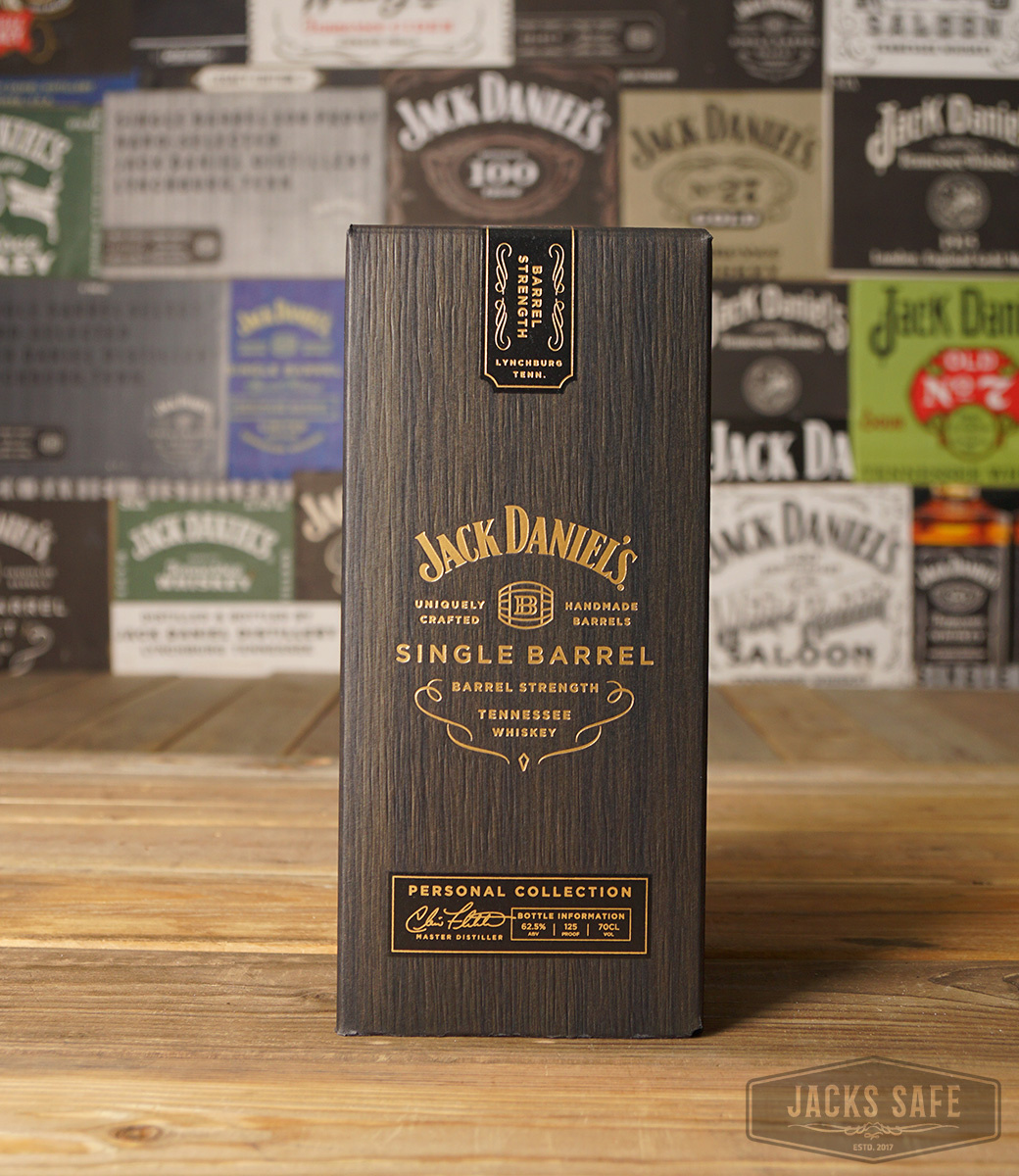 JACK DANIEL'S - Single Barrel - Personal Collection - Barrel Strength 62,5% - Box only  - BLACK FRONT