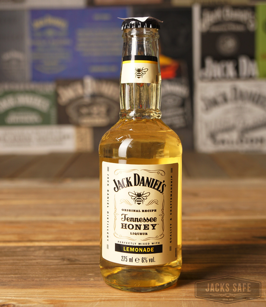 JACK DANIEL'S - EU Mixers - Jack Daniel's & Honey Lemonade 6% - GLASS BOTTLE - 275ML