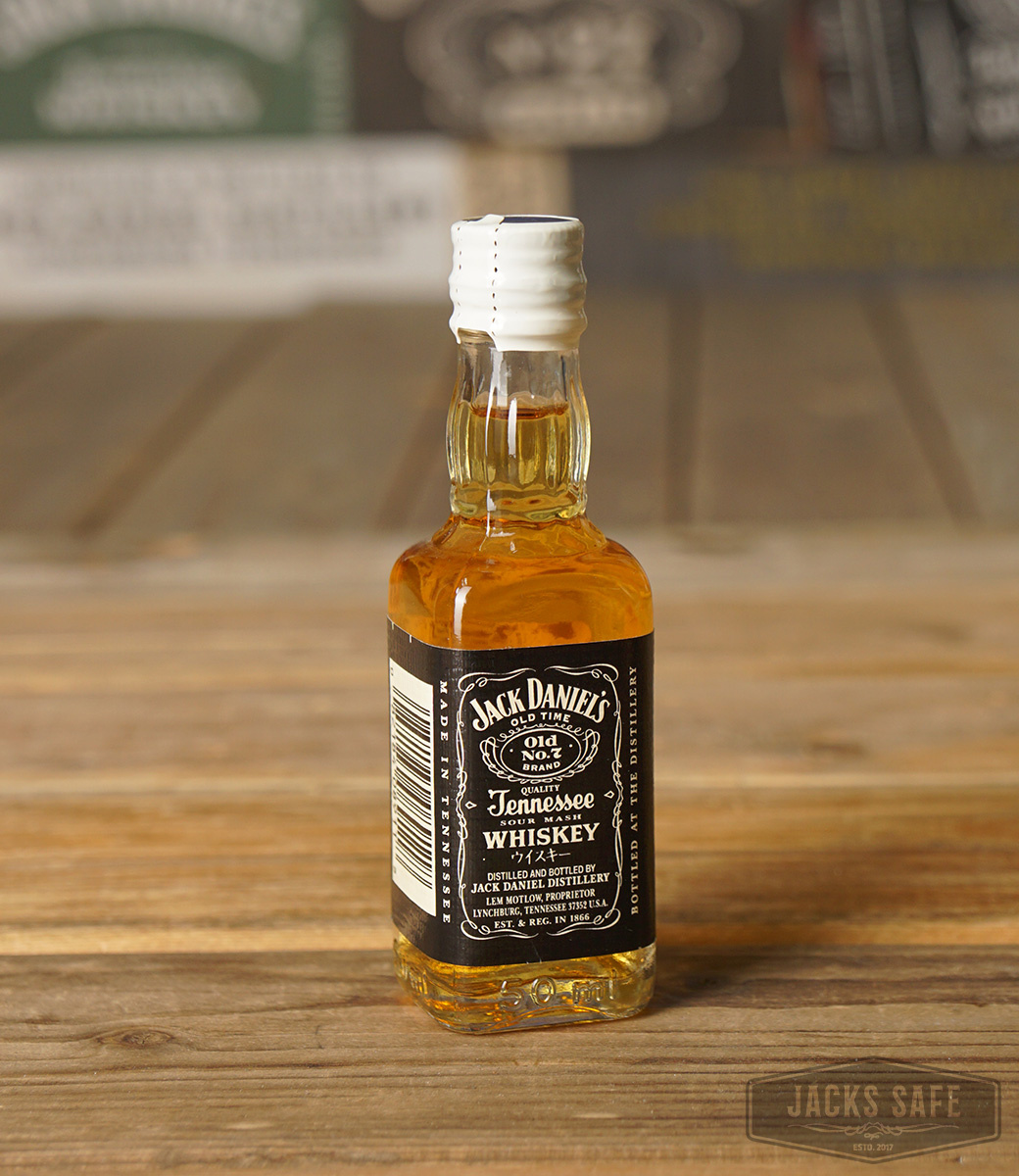 JACK DANIEL'S  - Black Label - White Top MINI - SEVERAL YEARS - 50ml - Japan - 40% - RARE