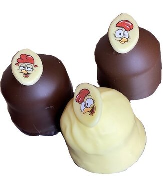 Oster Schokoküsse “verrücktes Huhn”