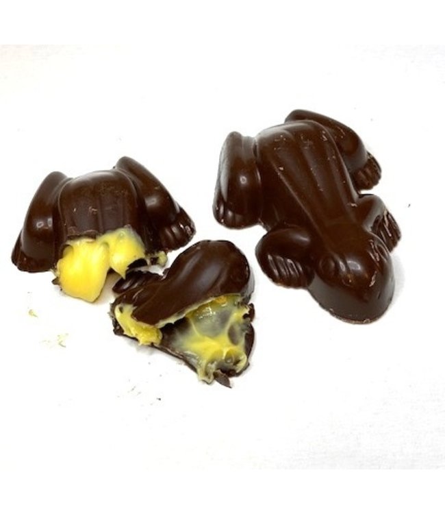 Schokolade Fröschen mit Eierlikör