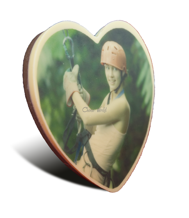 Schokoladenherz gross mit foto