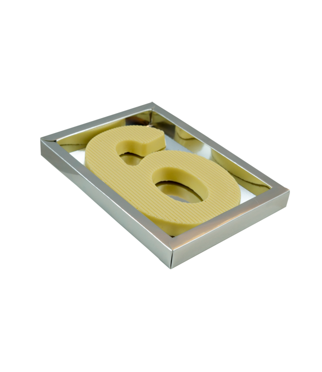 Schokoladenzahl groß