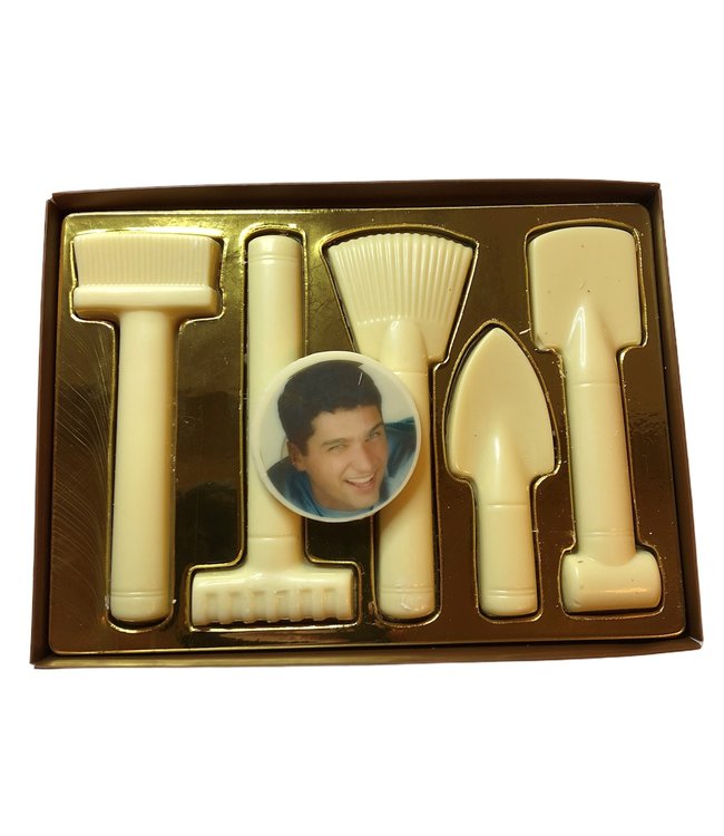 Gartenwerkzeug mit Foto