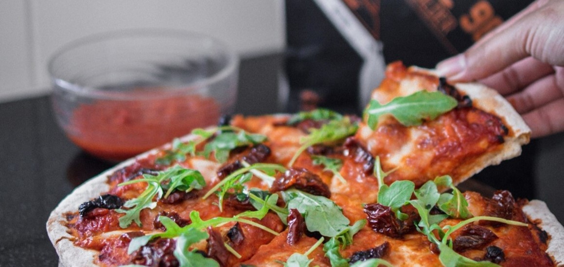 Pizza de proteína para un fin de semana healthy