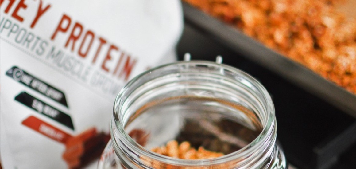 High protein granola