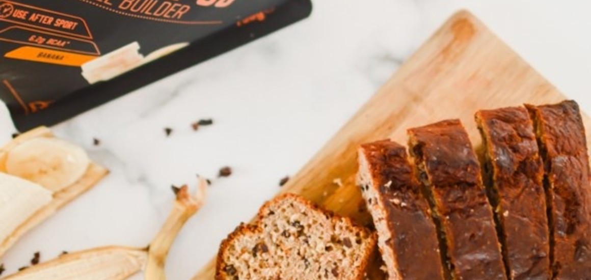 High protein banana bread