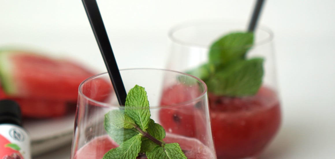 Bevroren Watermeloen Slush