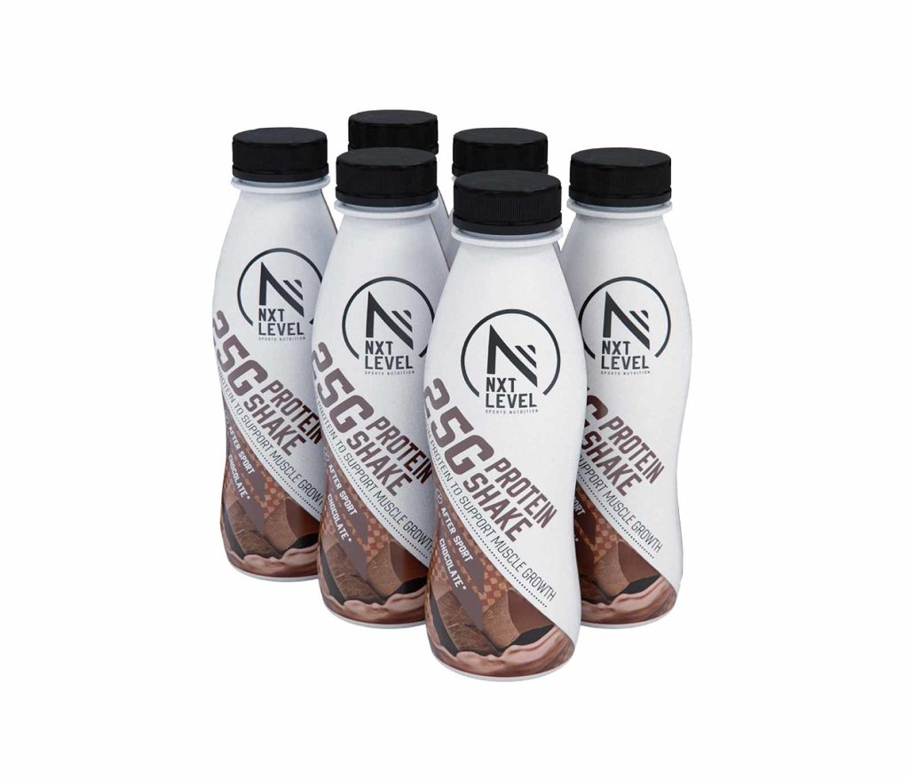 High Protein Shake - Chocolate - 6 Bottles