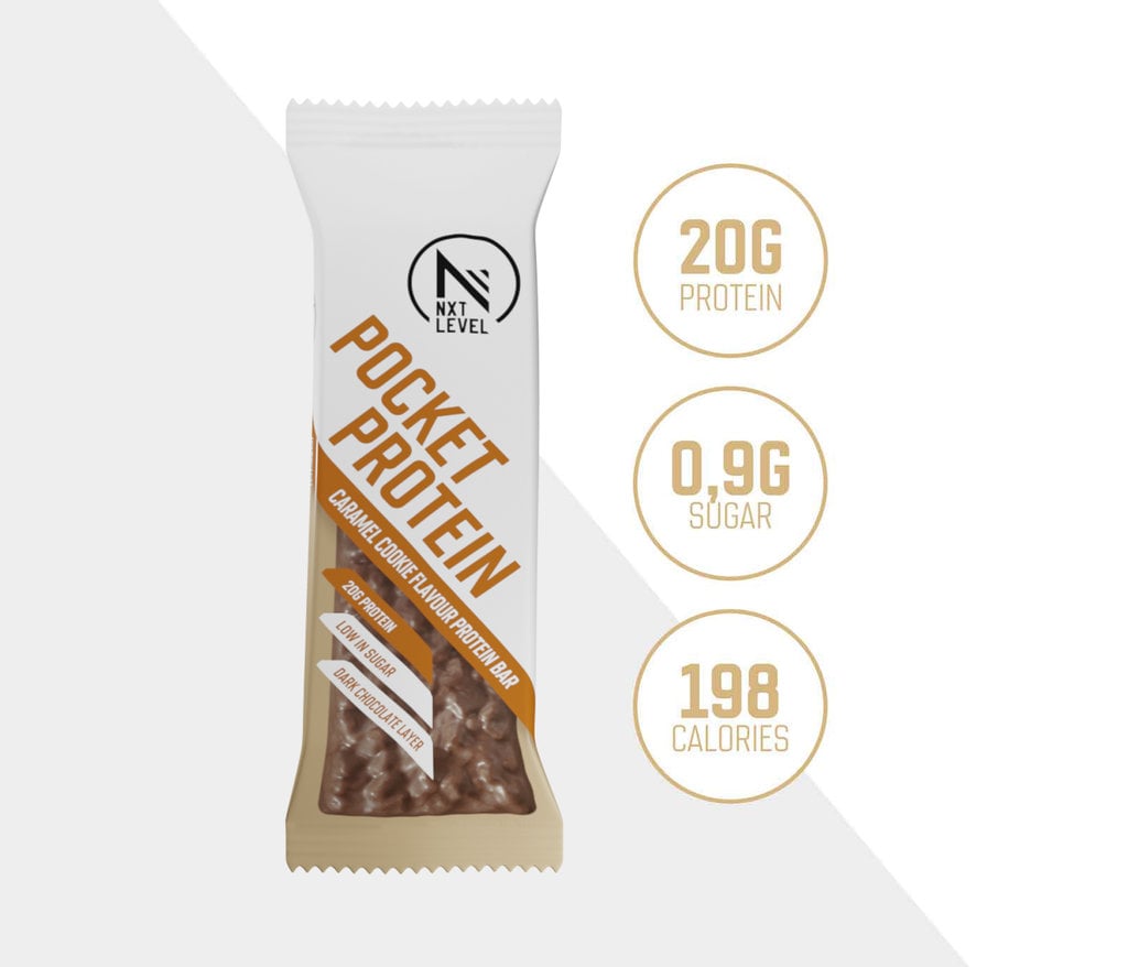 Pocket Protein - Cookie de Caramelo - 15 Barras