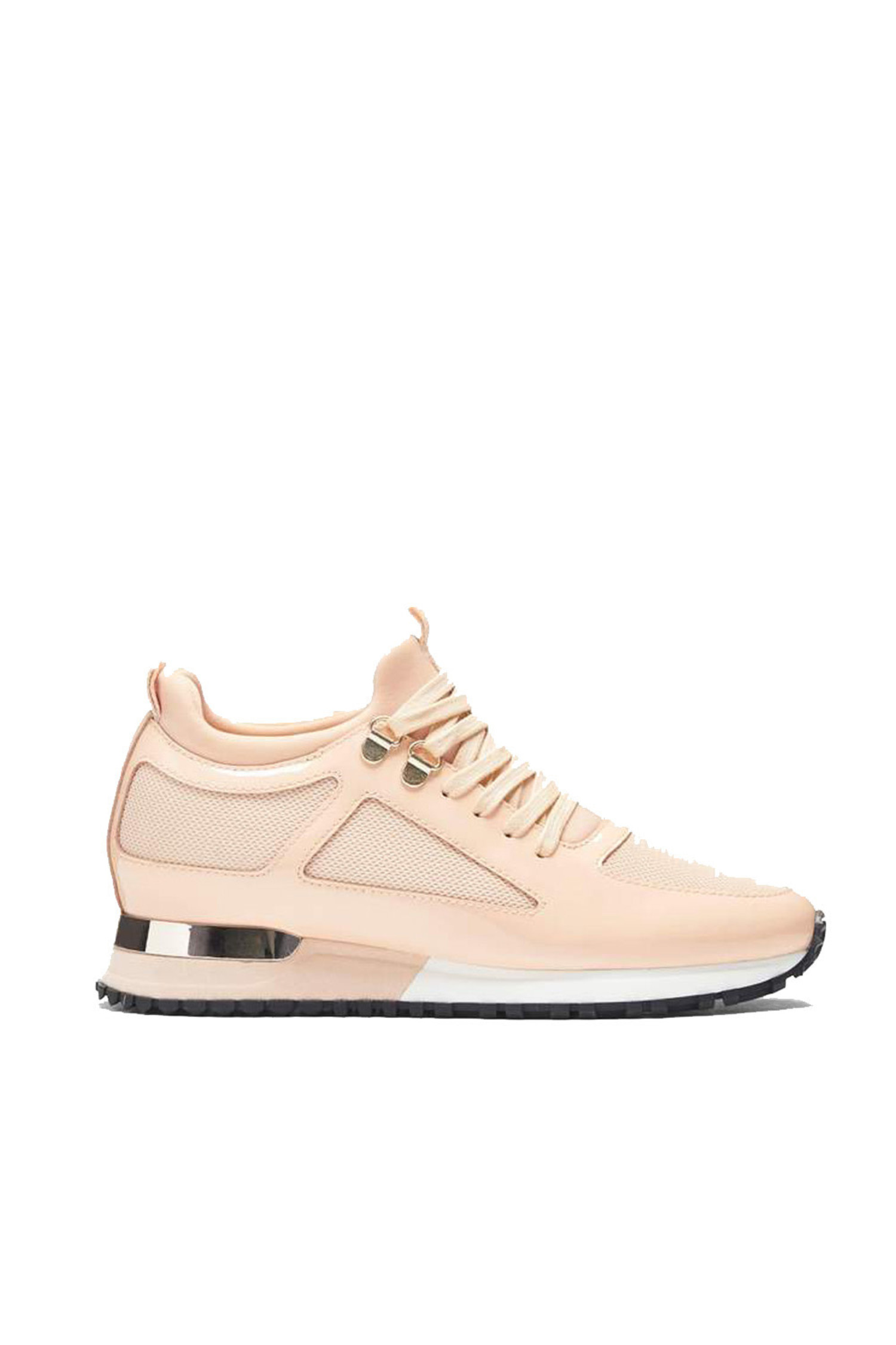 rose gold mallet trainers