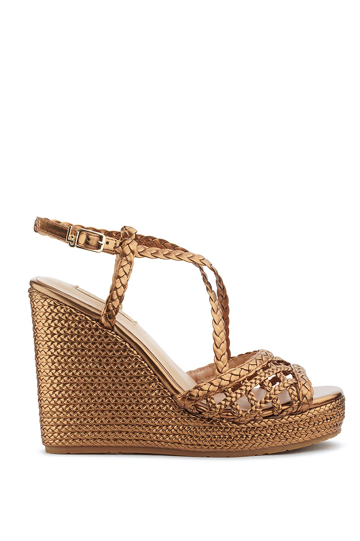 LIU JO Sandalen met luipaardprint Zwart - Schoenen.nl