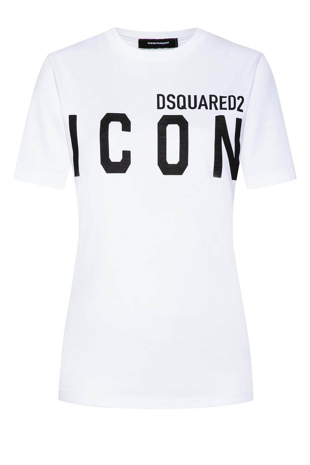 accu Lam enkel Dsquared2 Icon t-shirt Wit - Dresscode