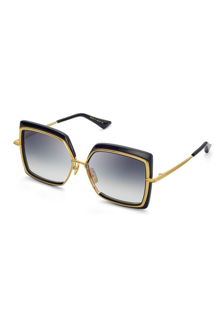 DITA Eyewear DITA goud-zwarte zonnebril Narcissus