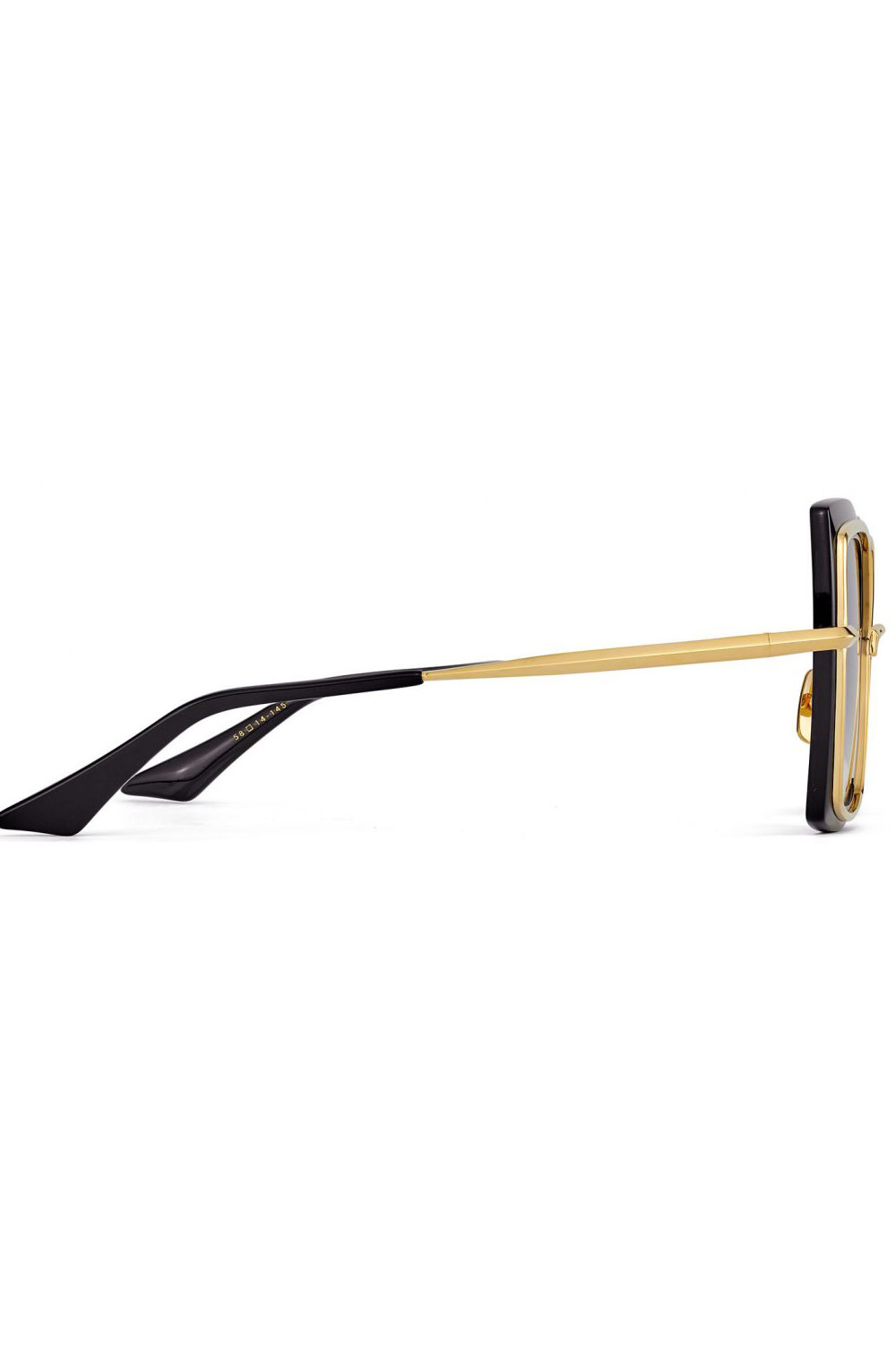 DITA Eyewear DITA goud-zwarte zonnebril Narcissus