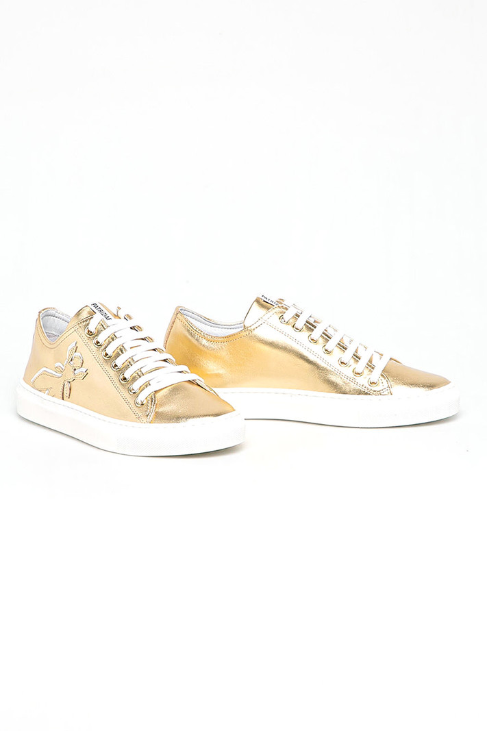 PATRIZIA PEPE Patrizia Pepe gouden sneaker