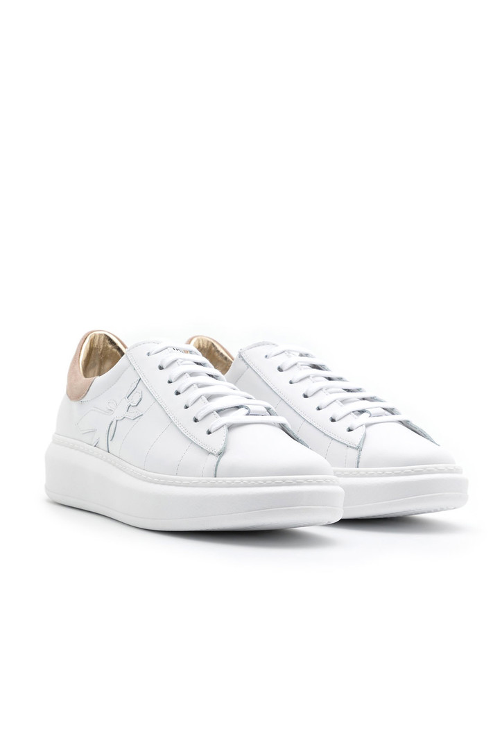 PATRIZIA PEPE Patrizia Pepe witte sneaker met logo