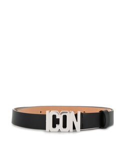 DSQUARED2 Dsquared2 zwarte ICON riem