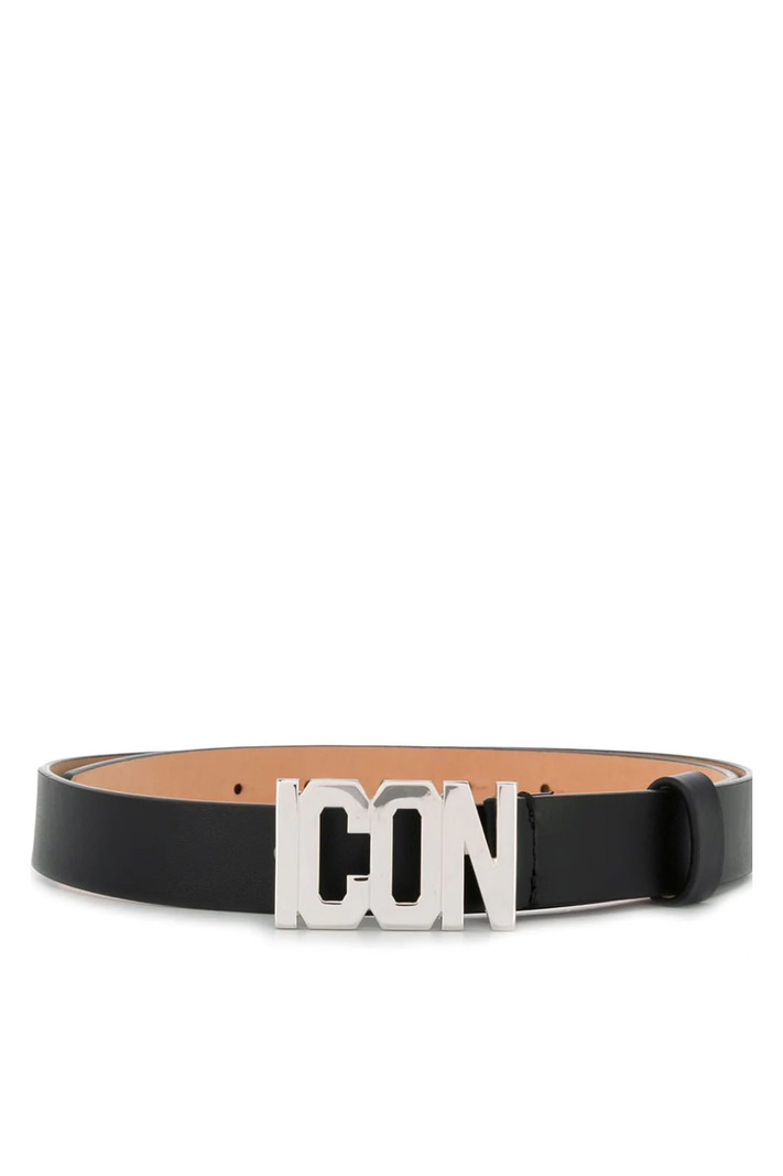 DSQUARED2 Dsquared2 zwarte ICON riem