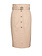 LIU JO Liu Jo  kokerrok met riem Beige