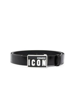 Z (S(UPER SALE Dsquared2 zwarte ICON riem
