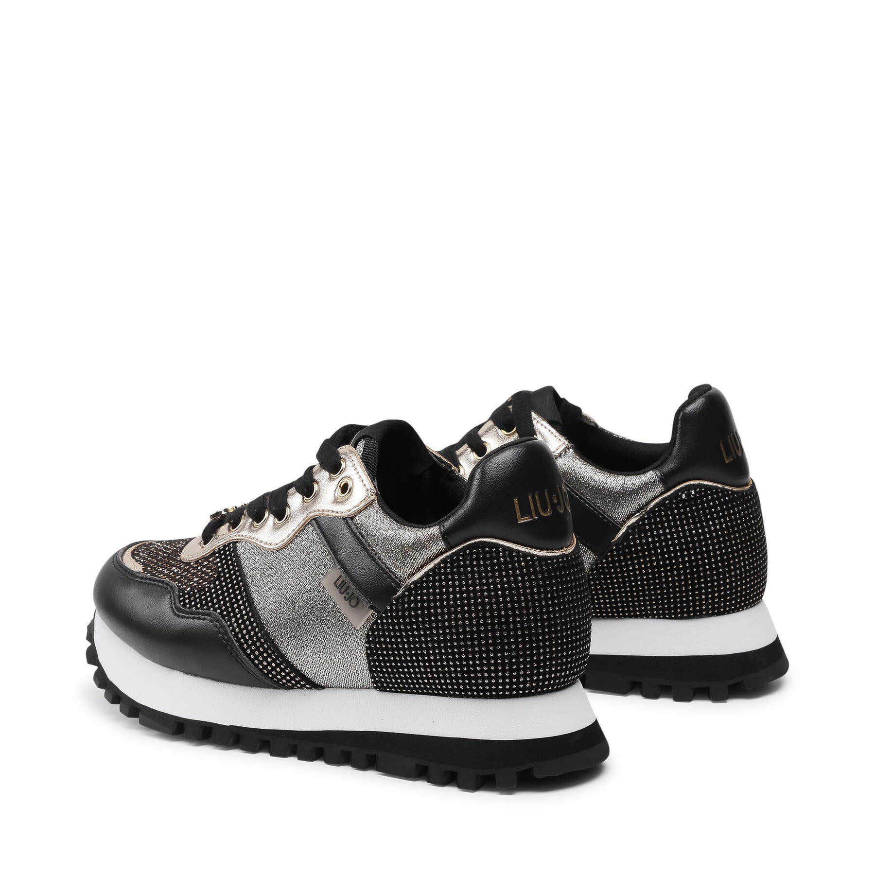 LIUJO wonder 1 goud glitter ZWART - Dresscode