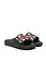 DSQUARED2 slipper ZWART-ROOD (valt een maat kleiner )