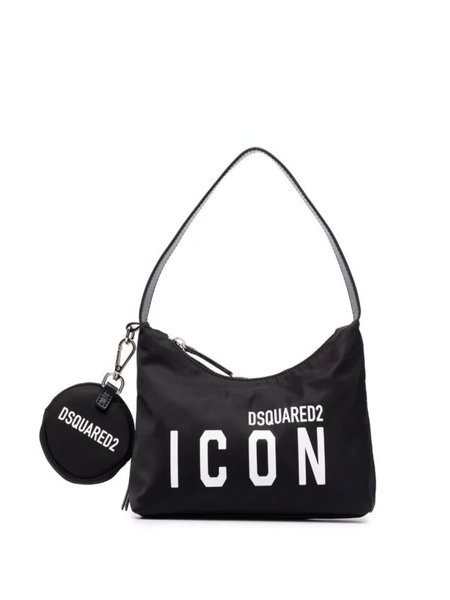 DSQUARED2 Dsquared2 ICON nylon handbag Black