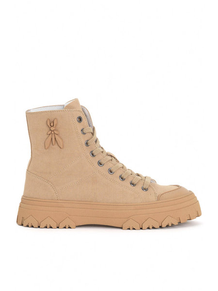 PATRIZIA PEPE Patrizia pepe high-top enkellaars Beige