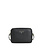 PATRIZIA PEPE Patrizia Pepe crossbody bag with gold lettering and logo Black