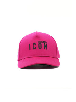 Z (S(UPER SALE Dsquared2 mini ICON logo cap pink