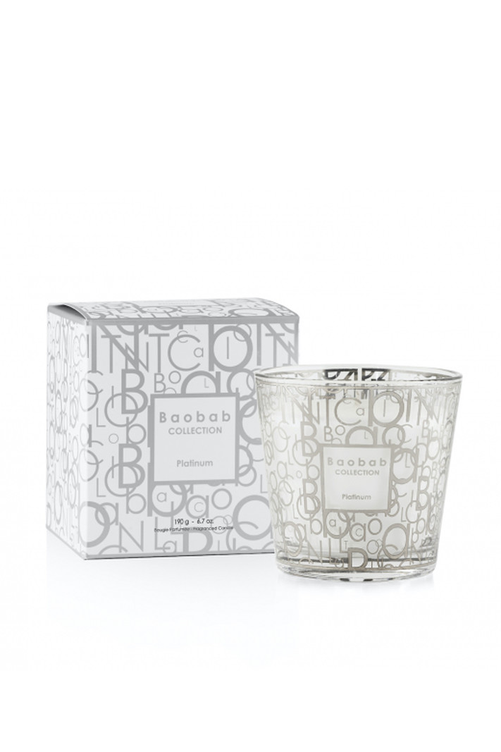 BAOBAB COLLECTION Baobab candle My First Baobab Platinum