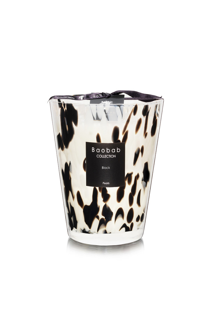 BAOBAB COLLECTION Baobab candle Black Pearls Max16