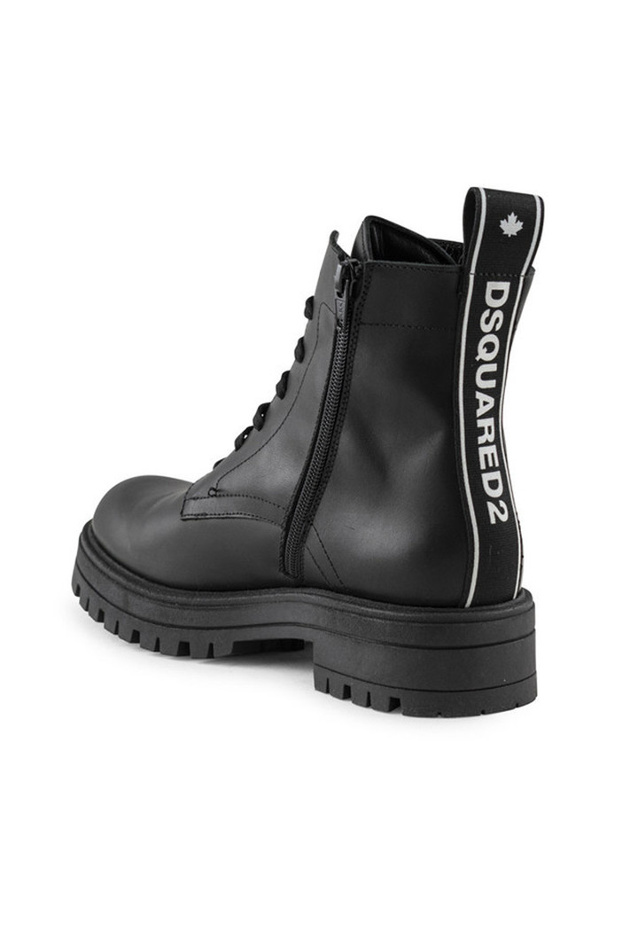 DSQUARED2 Dsquared2 bikerboot with logotape on the back