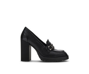 Hogan pump brede hak Zwart Dresscode