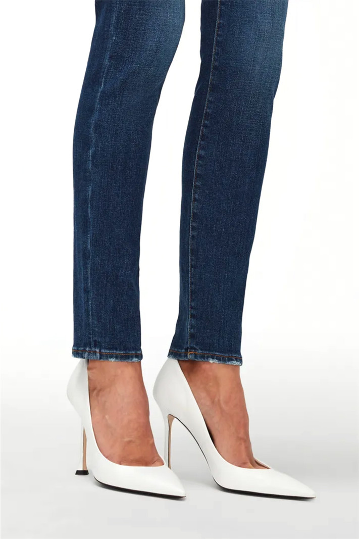 SEVEN FOR ALL MANKIND Seven for all mankind skinny slim Illusion + steentjes Blauw