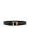 DSQUARED2 Dsquared2 statement belt with gold logo Black