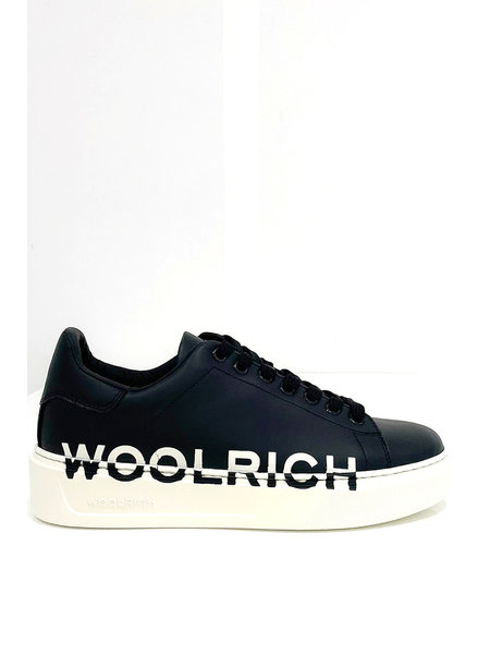 WOOLRICH Woolrich classic court sneaker ladies Black