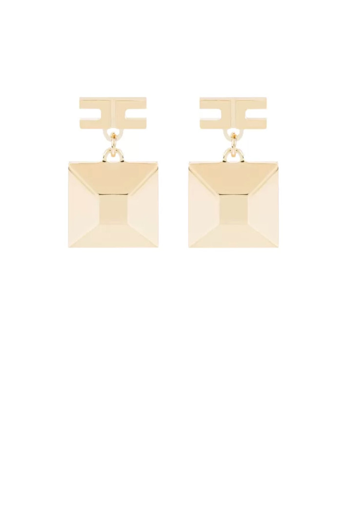 ELISABETTA FRANCHI Elisabetta Franchi earring stud pendant Gold